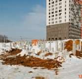 Ход строительства дома 4 в ЖК Матюшино Парк -