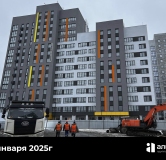 Ход строительства дома 14/3 в ЖК Семейный -