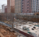 Ход строительства дома 1 в ЖК Район Солнечный -