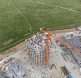 Ход строительства дома № 1456, ГП-72.101 в ЖК Мириады -