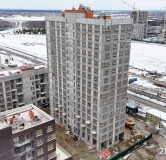 Ход строительства дома № 20, корпус 1 (A) в ЖК Отличие -